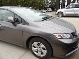 2013 HONDA CIVIC LX GRAY 4DR 1.8L AT A19940